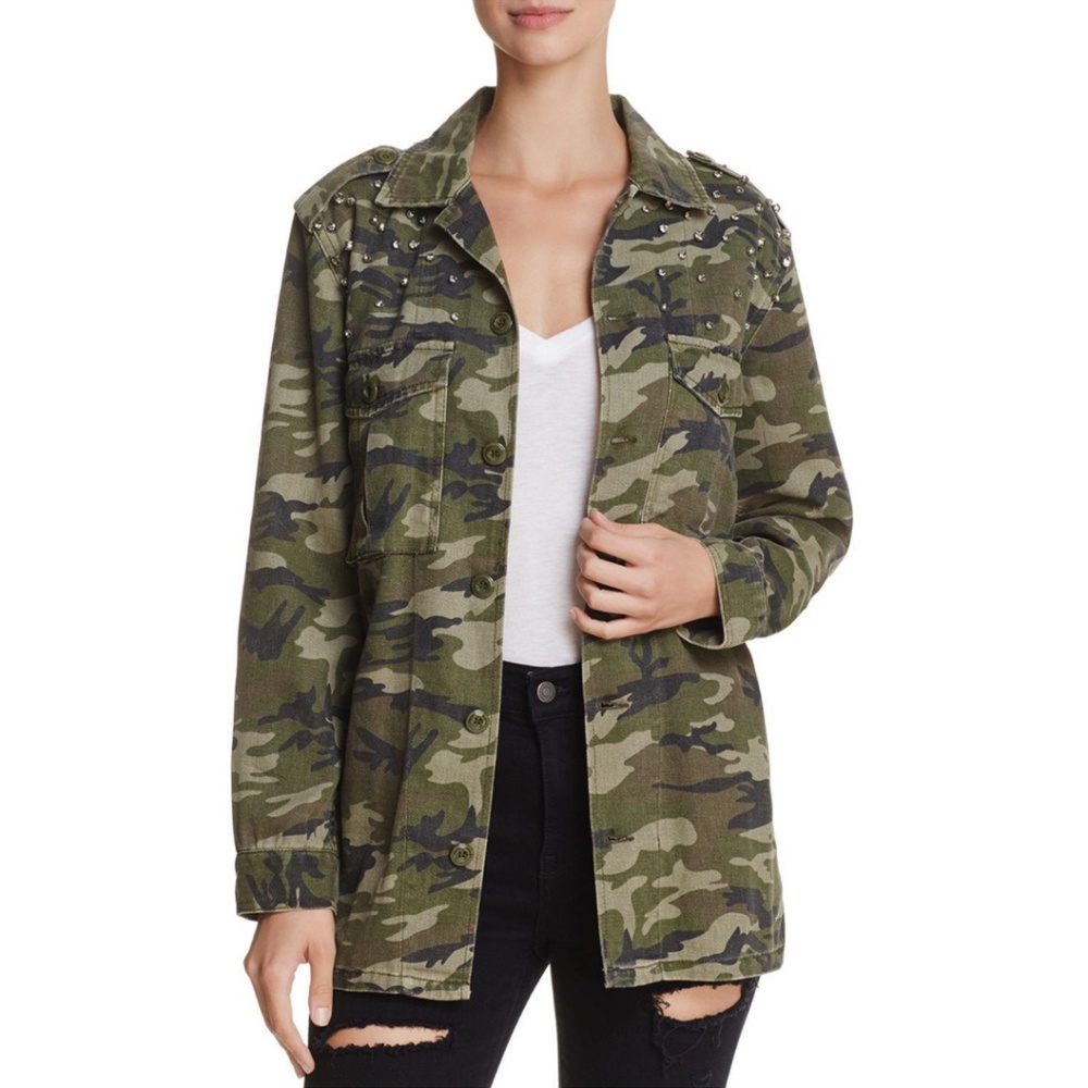 Pistola I Camilo Embellished Camo Jacket